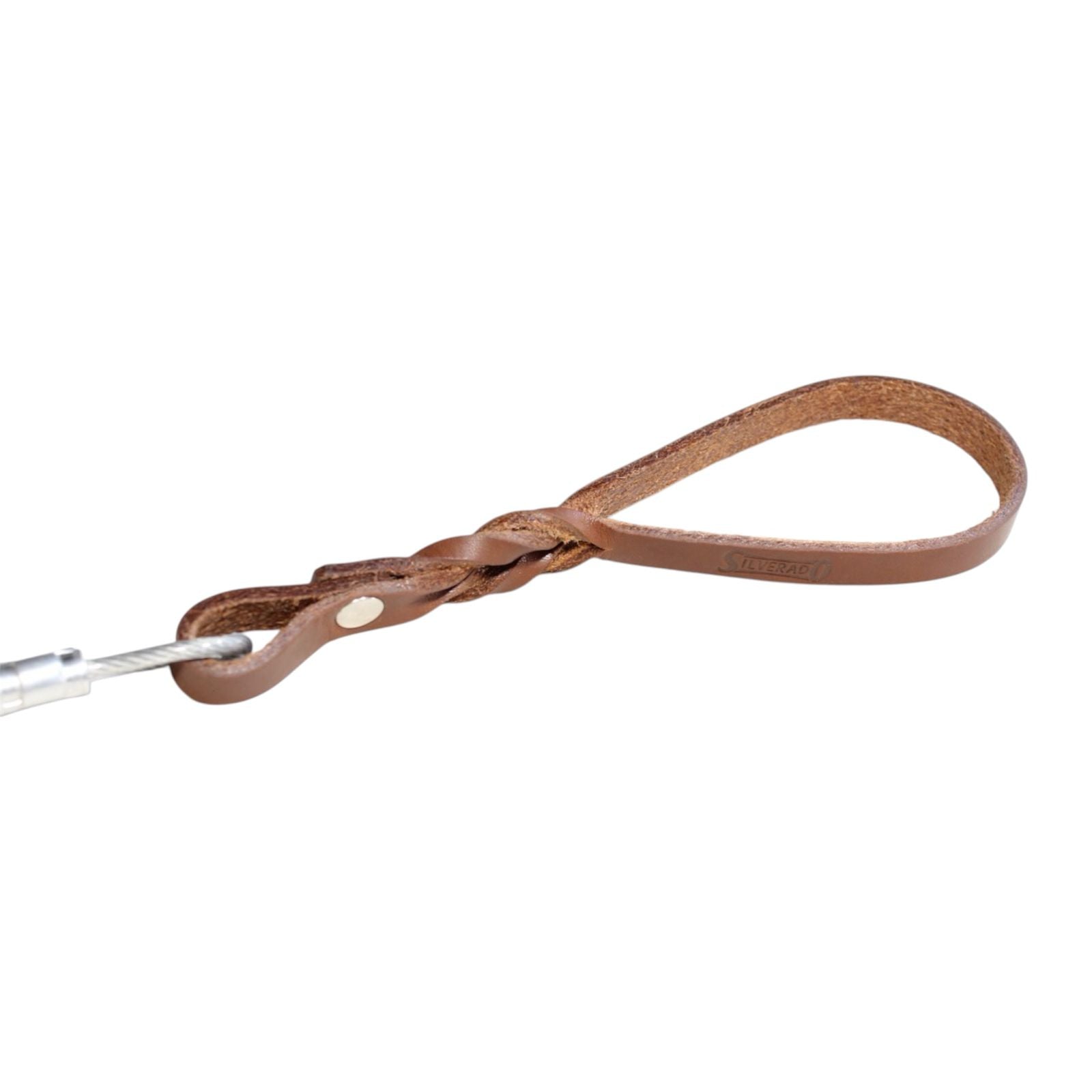 Cable de Paseo para Perro con Asa de Piel, 1.20m