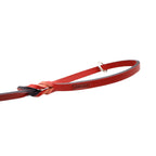 Correa de Manejo para Perro de Piel con Bandola de Bronce, 1cm x 1.20m / 1.80m