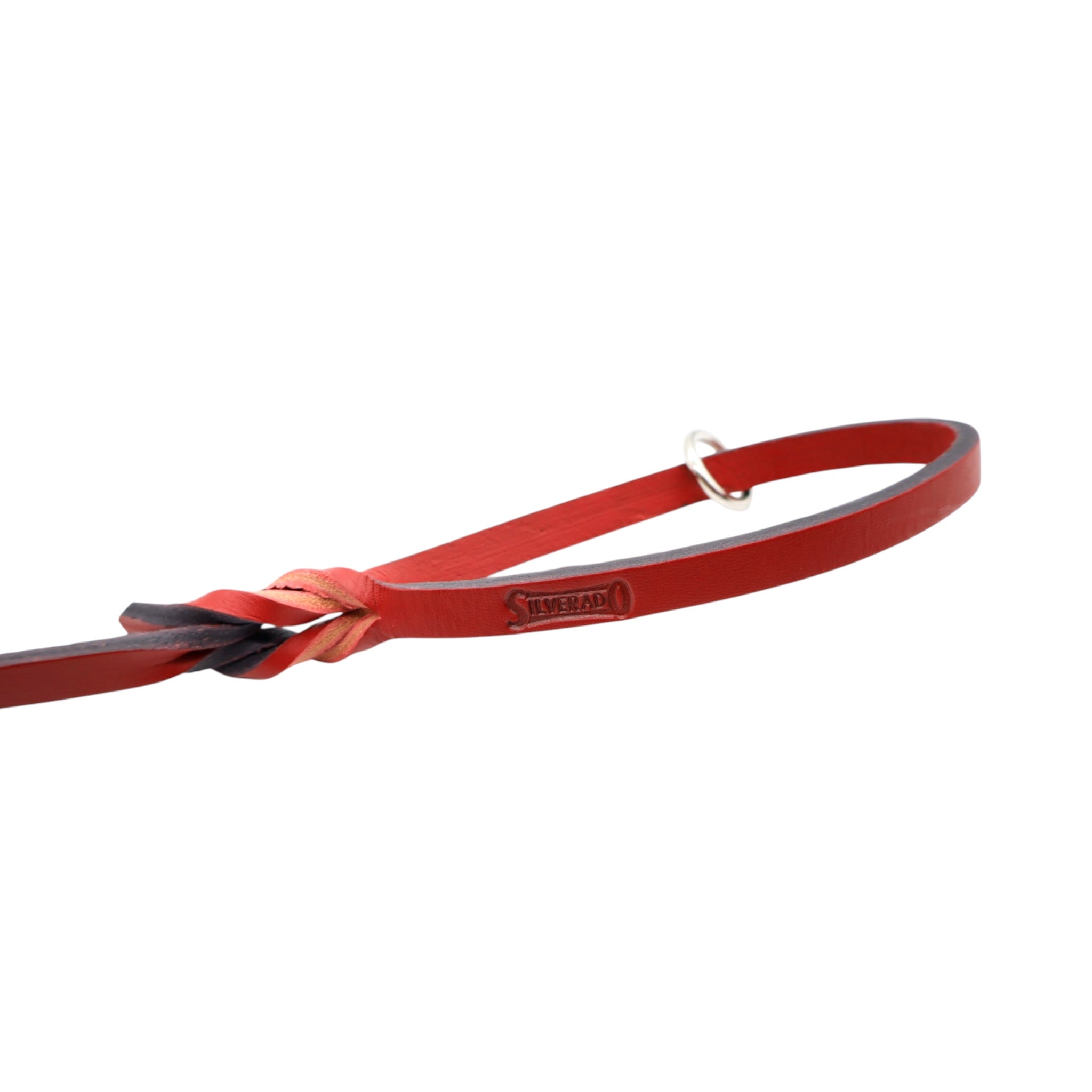 Correa de Manejo para Perro de Piel con Bandola de Bronce, 1cm x 1.20m / 1.80m