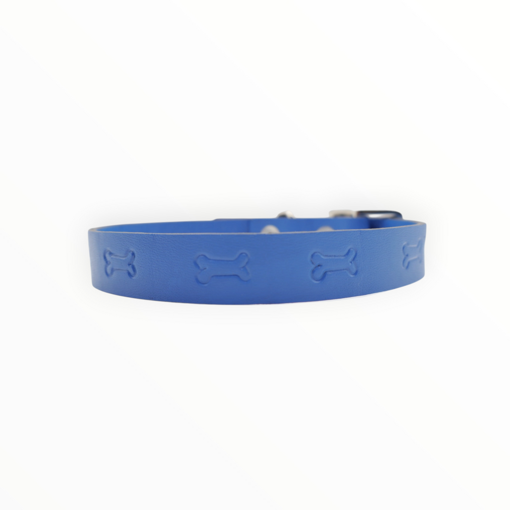 Collar Grabado para Perro de Piel, 2cm de ancho