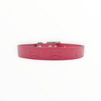 Collar Grabado para Perro de Piel, 2cm de ancho