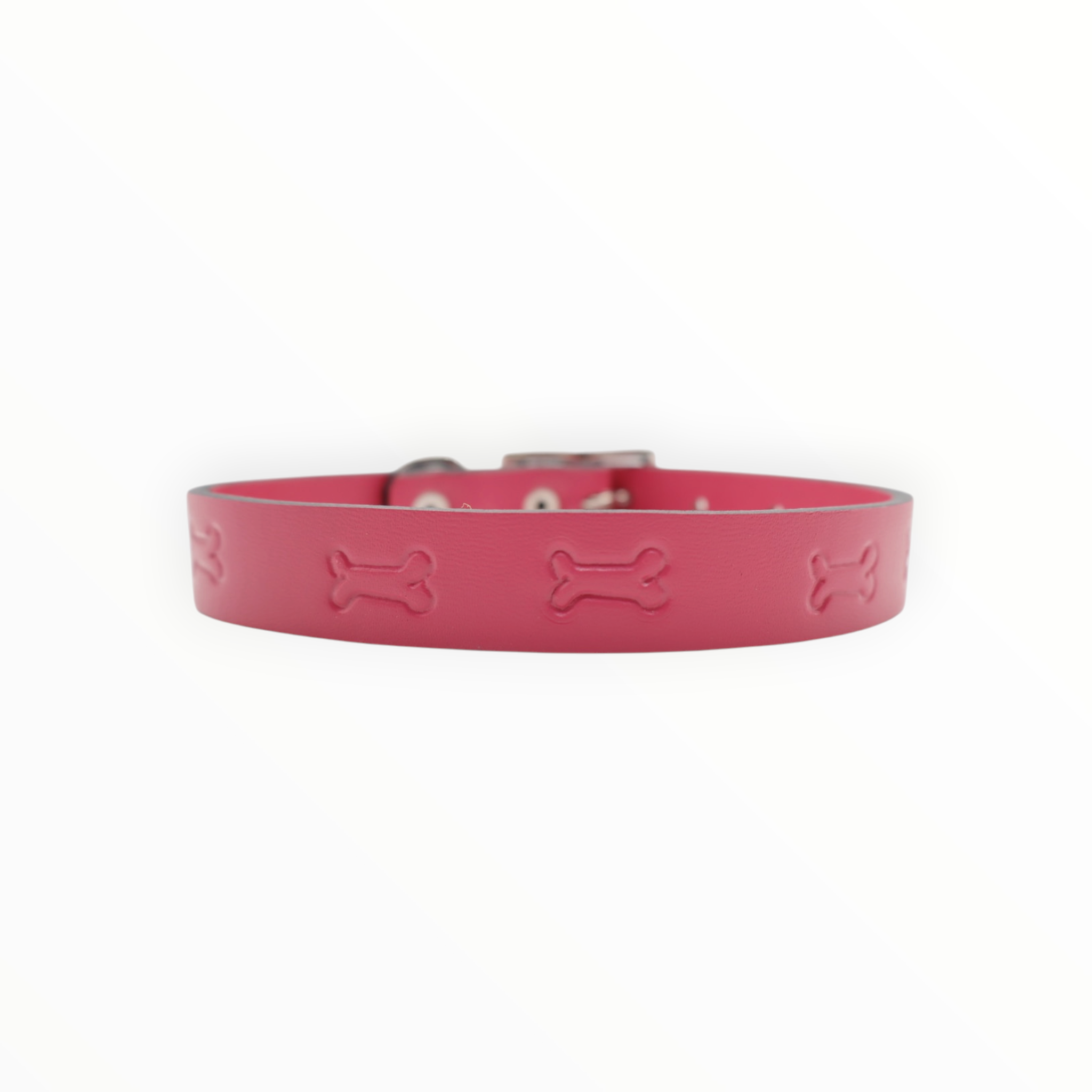 Collar Grabado para Perro de Piel, 2cm de ancho