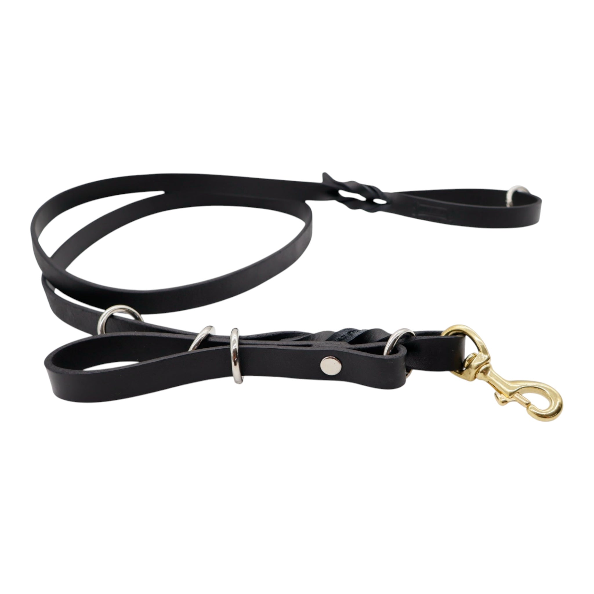 Correa con Maniquera para Perro de Piel, 2cm × 1.80m