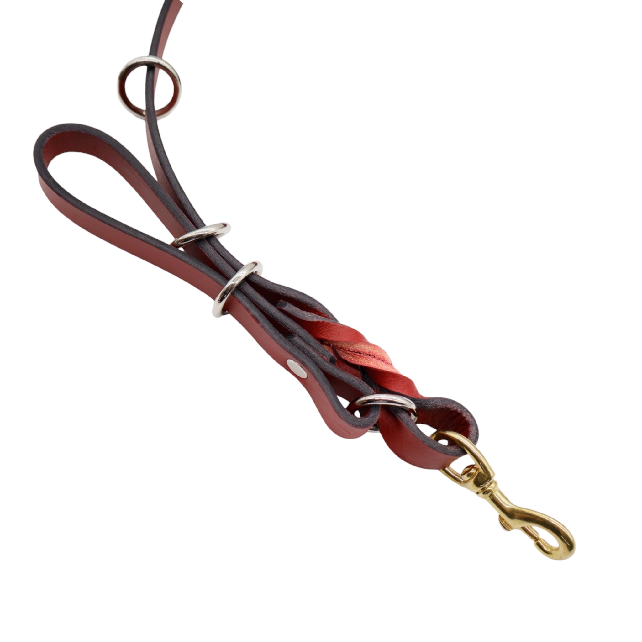 Correa con Maniquera para Perro de Piel, 2cm × 1.80m