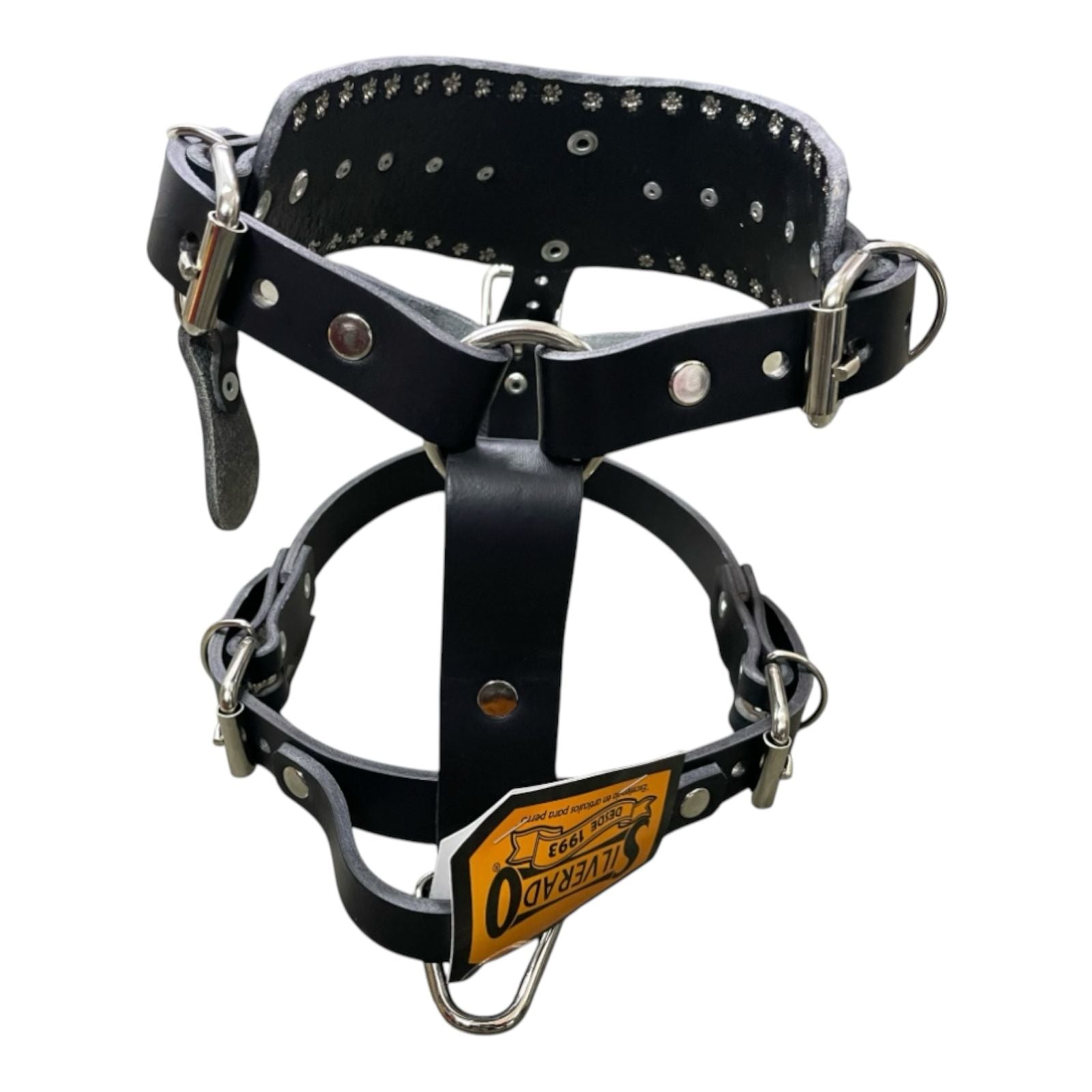 Pechera Pitbull Ajustable para Perro de Piel