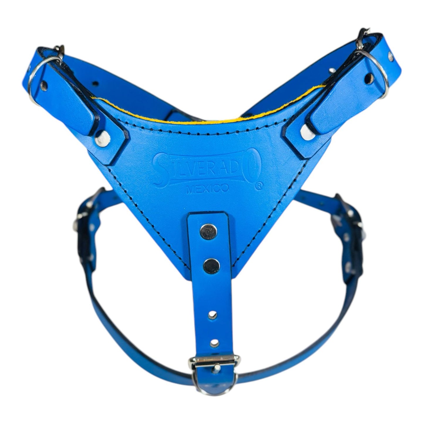 PECHERA DE PIEL AJUSTABLE CON FIELTRO