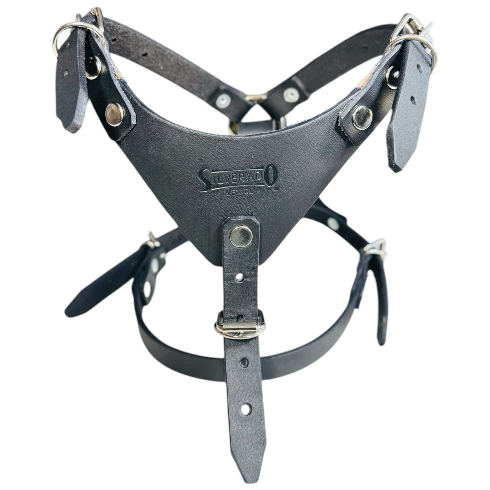 Pechera Ajustable para Perro de Piel