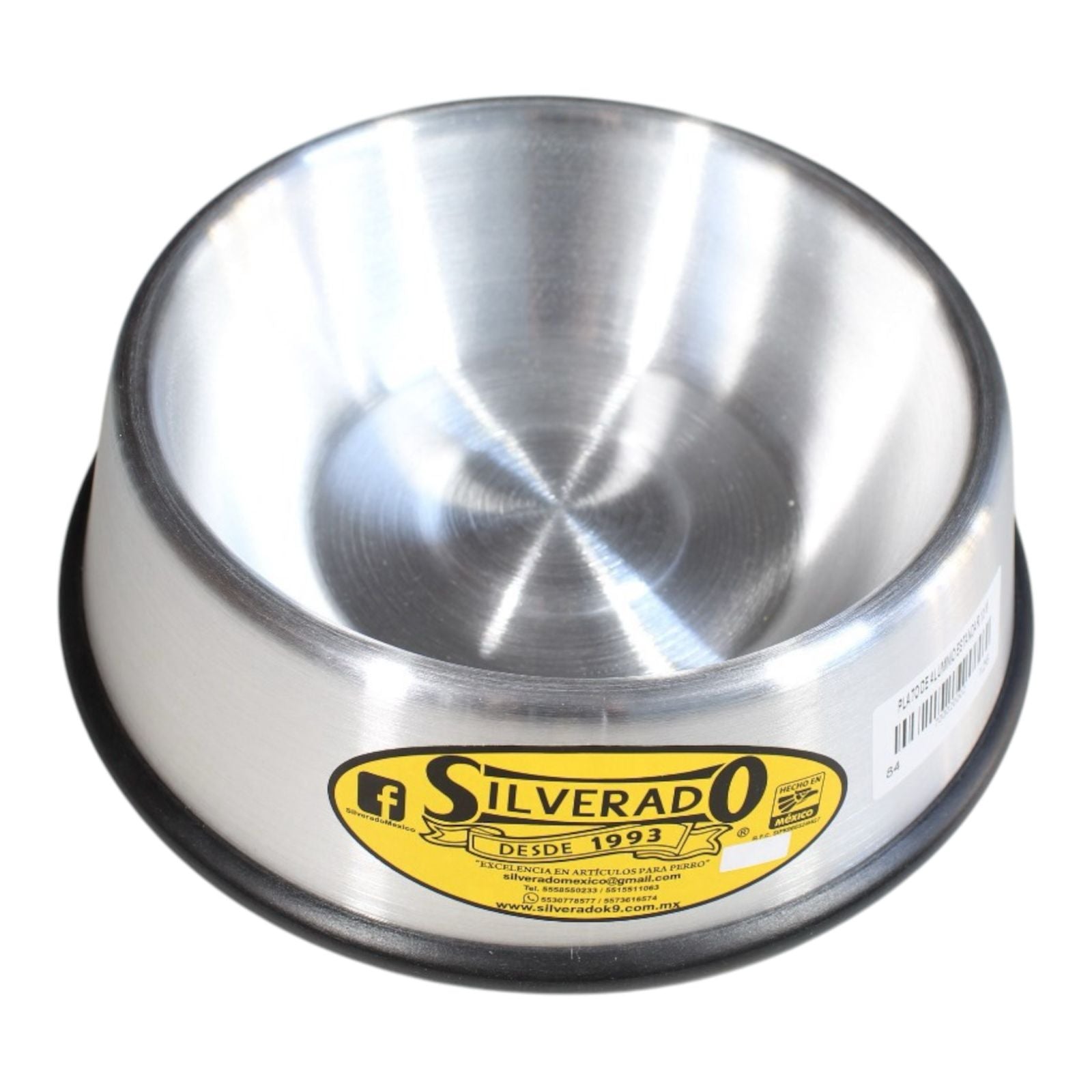 Plato de Aluminio Estándar para Perro