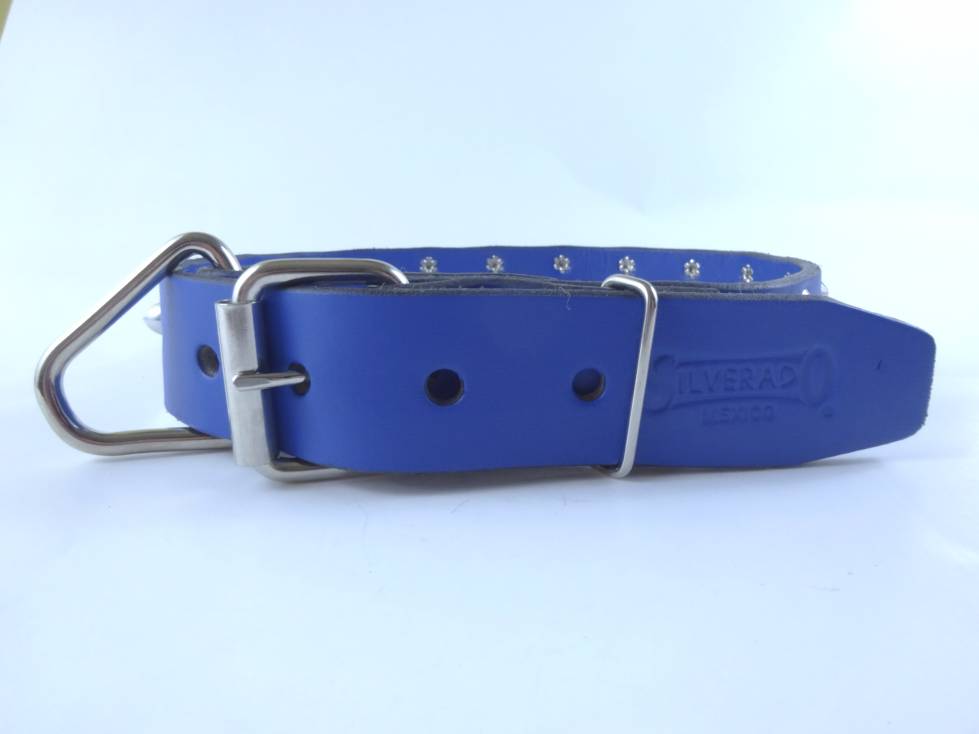 Collar Bala para Perro de Piel, 3cm de ancho