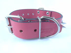 Collar con Picos para Perro de Piel, 5cm de ancho
