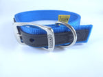 Collar nylon con piel 2.5cm