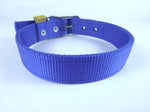 Collar nylon con piel 2.5cm