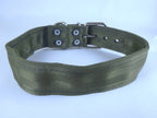 Collar para Perro de Nylon con Piel, 5cm de ancho