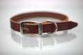 Collar Liso para Perro de Piel, 2cm de ancho