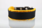 Collar de Agitación con Fieltro para Perro de Piel, 4cm de ancho