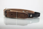 Collar de Agitación con Asa para Perro de Piel, 4cm de ancho