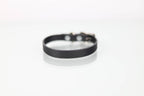 Collar Liso para Perro de Piel, 1cm de ancho