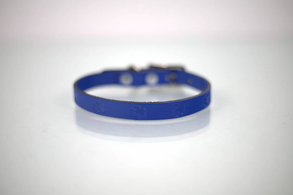 Collar Grabado para Perro de Piel, 1cm de ancho