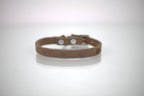 Collar Grabado para Perro de Piel, 1cm de ancho