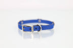 Collar con Aplicación Metálica Corazón para Perro de Piel, 1cm de ancho