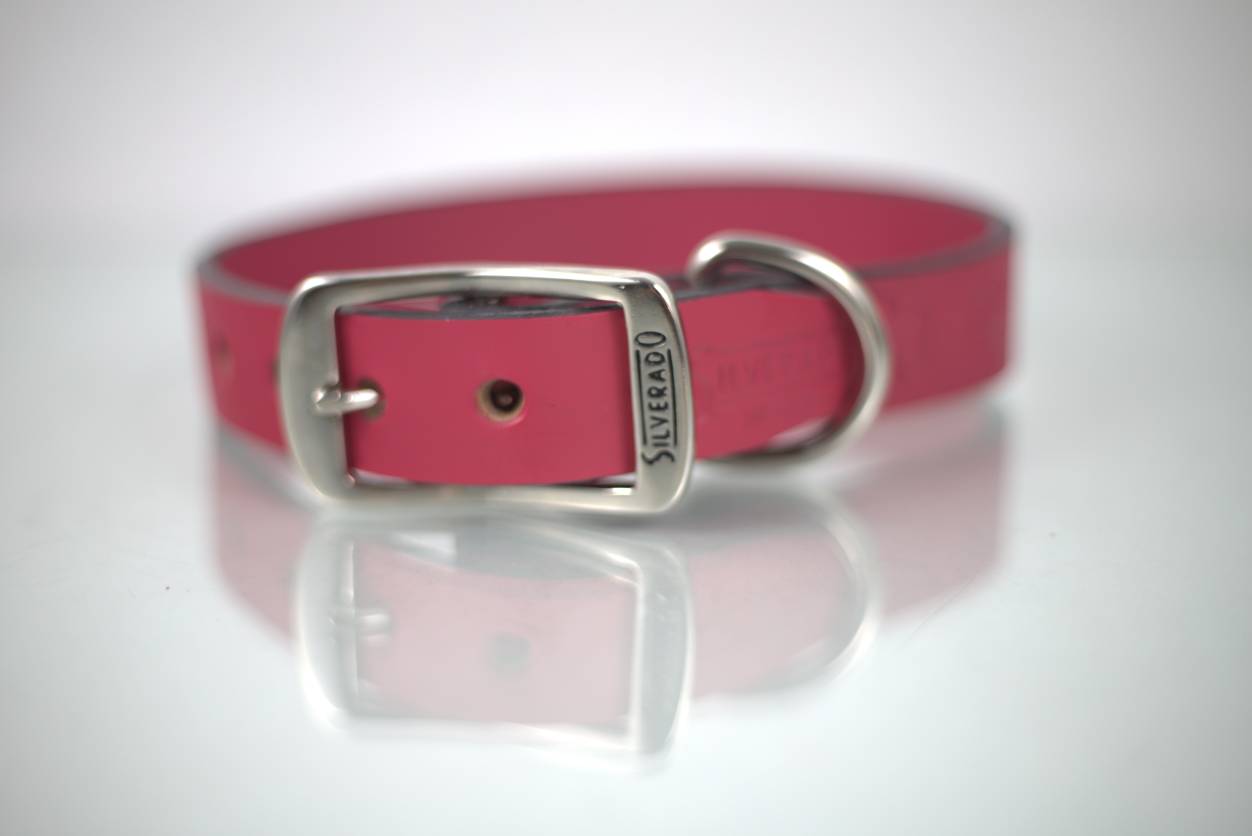 Collar Grabado para Perro de Piel, 3cm de ancho