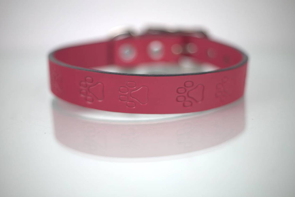 Collar Grabado para Perro de Piel, 3cm de ancho