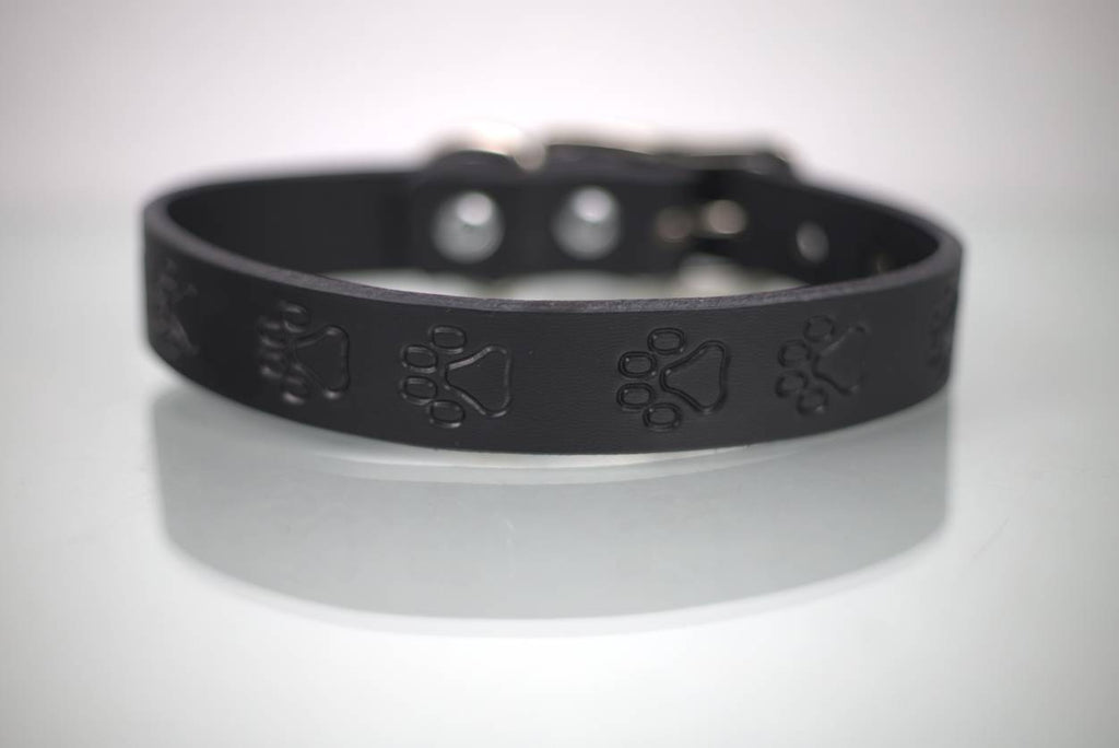 Collar Grabado para Perro de Piel, 3cm de ancho