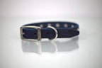 Collar con Estoperol para Perro de Piel, 1cm de ancho