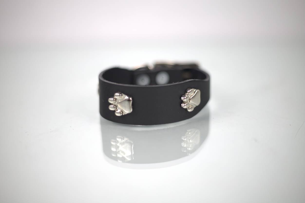 Collar Mini-Lux para Perro de Piel, 1cm de ancho
