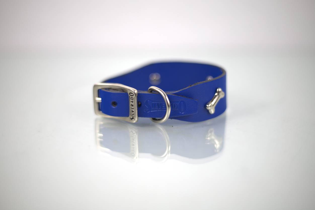Collar Mini-Lux para Perro de Piel, 1cm de ancho