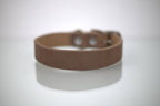 Collar Liso para Perro de Piel, 3cm de ancho