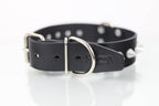 Collar con Picos para Perro de Piel, 4cm de ancho