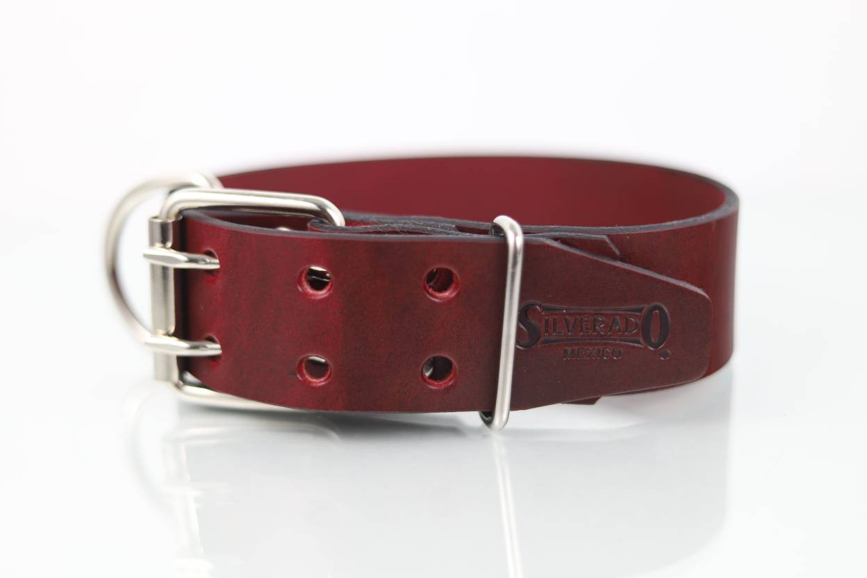 Collar de Agitación para Perro de Piel, 5cm de ancho