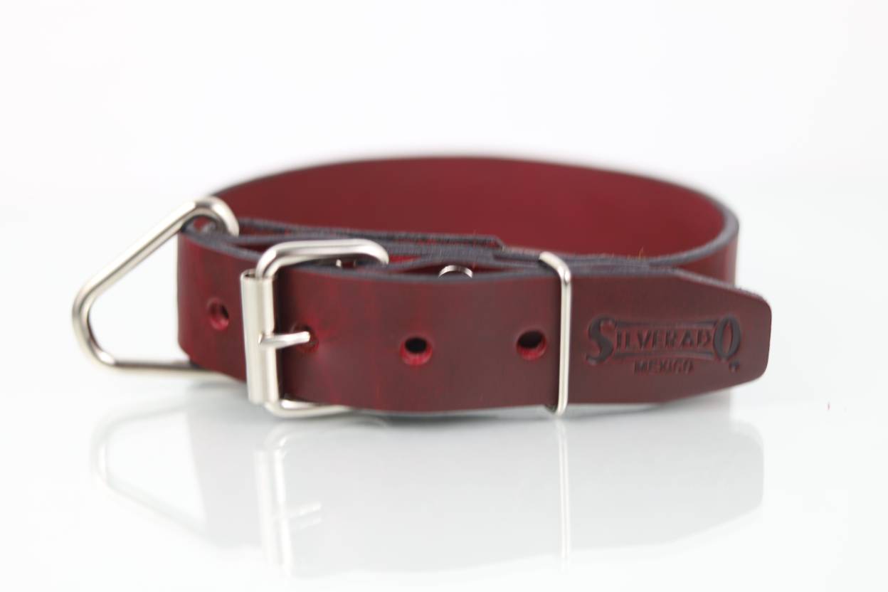 Collar de Agitación para Perro de Piel, 4cm de ancho