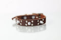Collar Bala para Perro de Piel, 2cm de ancho