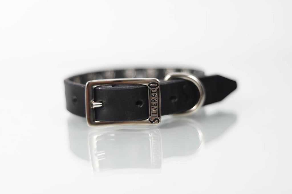 Collar Bala para Perro de Piel, 2cm de ancho