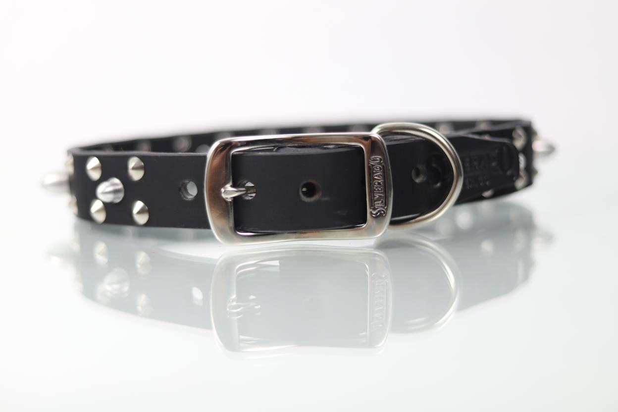 Collar Bala para Perro de Piel, 3cm de ancho