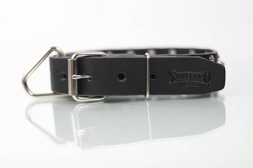 Collar Bala para Perro de Piel, 4cm de ancho